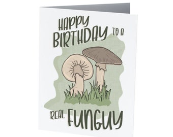 HAPPY BIRTHDAY to a FUNGUY |  Funny Birthday Card