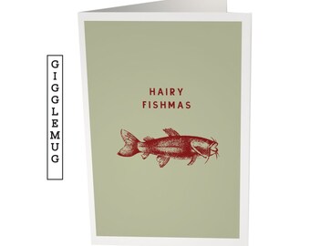 HAIRY FISHMAS  | Funny Christmas Card