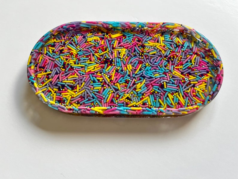 Resin Jewelry Dish Bridesmaid Gift Sprinkles Key Tray Housewarming Gift