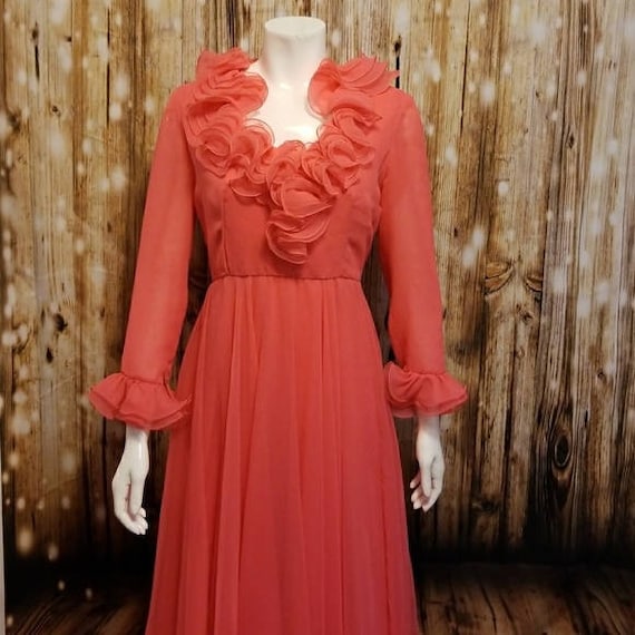 Vintage, 50's, Lou Lattimore supper club dress (R… - image 1