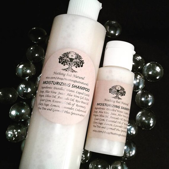 Moisturizing Shampoo Detangling No Sulfates Natural Hair Etsy