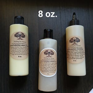 Natural hair care, hair care, conditioner, hair, shampoo, moisturizing, gift set, gift for her, TRY IT TRIO (8oz.)