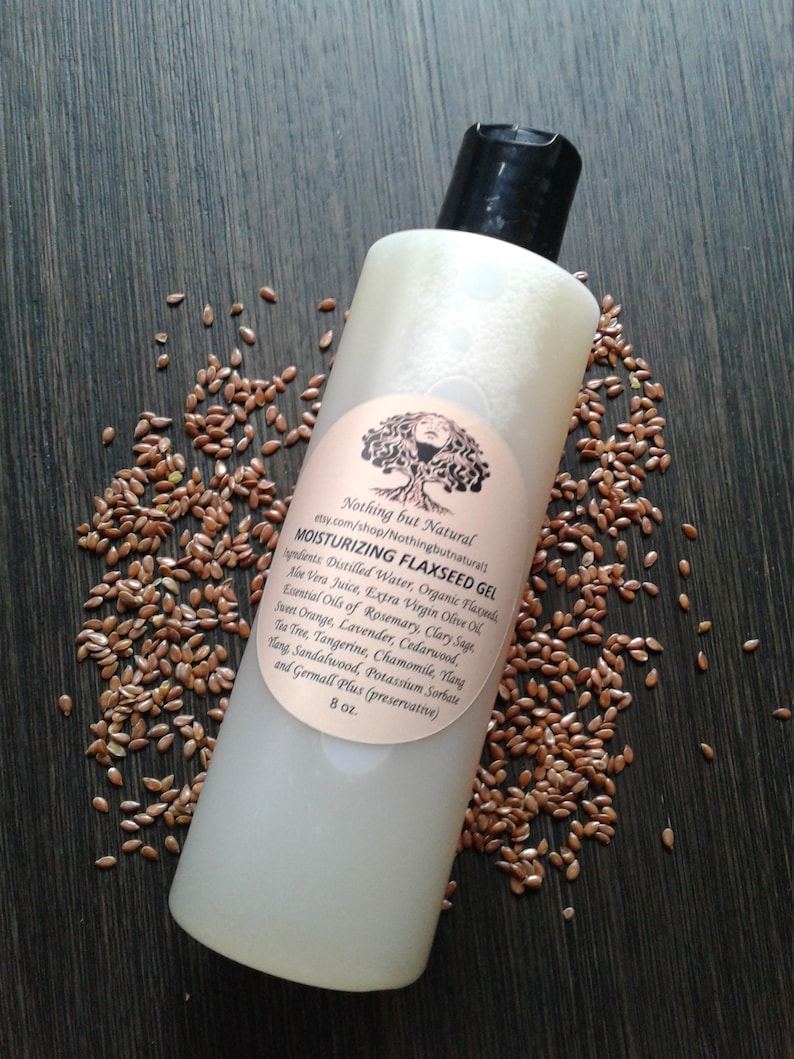 Moisturizing Flaxseed Gel Etsy