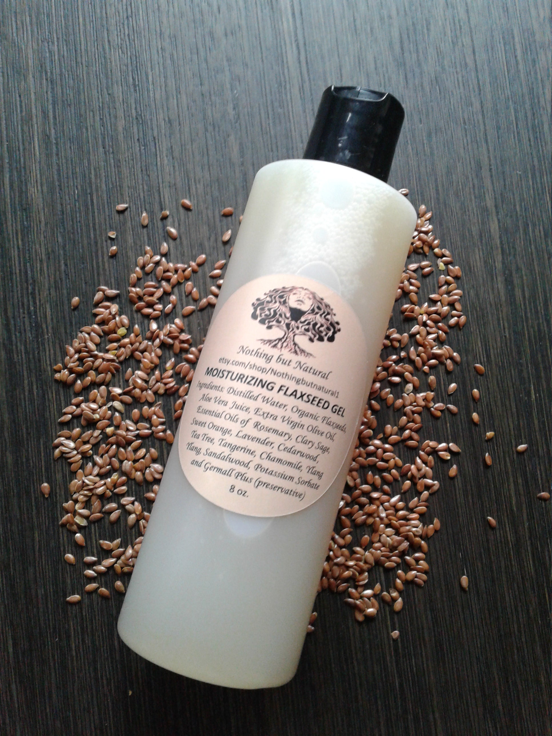 Gel Hydratant De Graines De Lin Gel Naturel Maintien Doux Etsy France