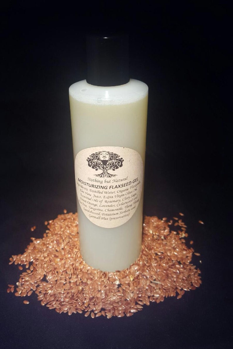 MOISTURIZING FLAXSEED GEL Natural Gel Soft Hold Curl Etsy