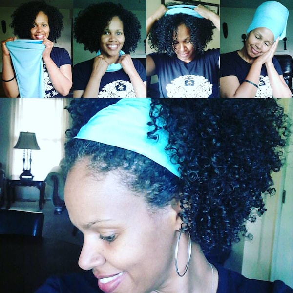 Unique Bonnet, Haircare, scarf, natural hair, sleepwear, healthy hair, multiuse-The "HAIR STOCKING"