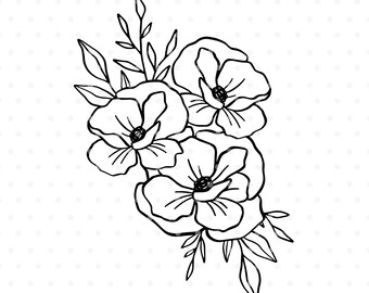 Free Free 314 Poppy Flower Svg Free SVG PNG EPS DXF File