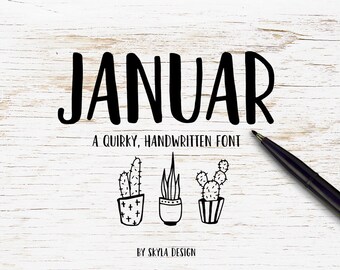 Handwritten font, Cute font, Sans serif, Script font download, hand lettered font, digital font, marker font, scrapbooking font, fun font,