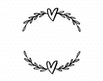 Free Free Heart Wreath Svg Free