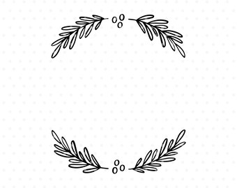 Download Free Svg Holly Wreath Christmas Circle Frame