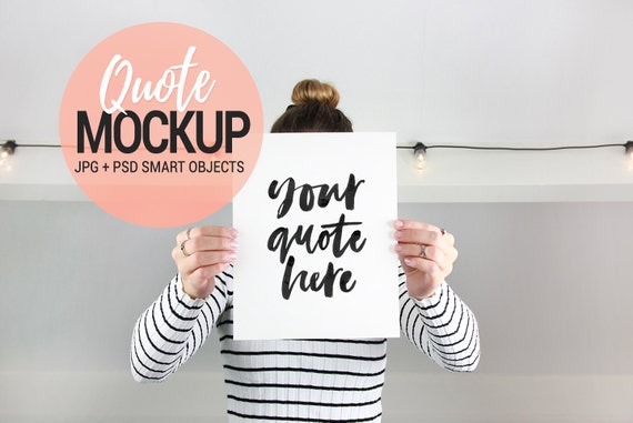 Quote Mockup Styled Stock Photo Art Mock Up Female Quote Mockup Styled Stock Photo Art Mock Up Female