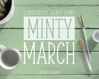 Handwritten font, Condensed font, Tall font, Cute font, hand lettered font, digital font, marker font, Serif script, Sleek font download