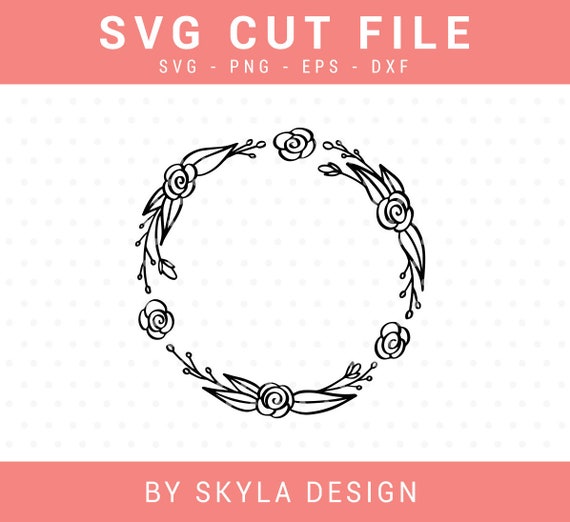 Rose Svg, Floral svg cut file, Flourish Svg, svg cutfile, svg cut file for  cricut, silhouette