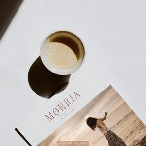 Mohria Serif Font Family Boho Illustrations Etsy