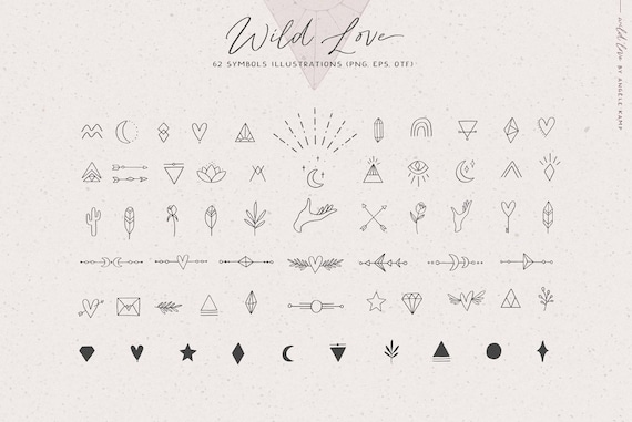 Simbol Sentimental Symbols And Meanings Of Love