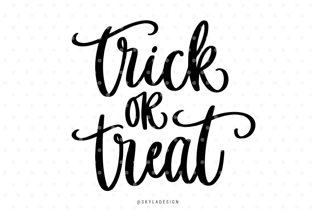 Download Trick or treat Halloween Svg cut file | Etsy