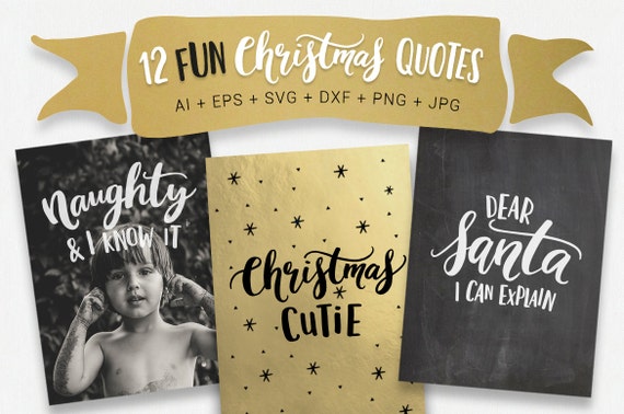 Weihnachts Svg Bundle Schneiden Dateien Lustige Svg Etsy