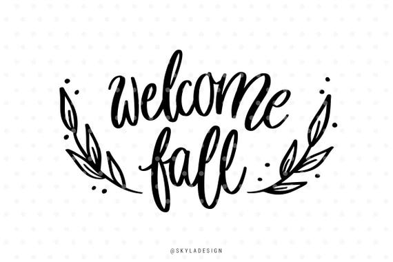 Download Welcome fall svg file Svg files Autumn svg Fall svg Svg | Etsy