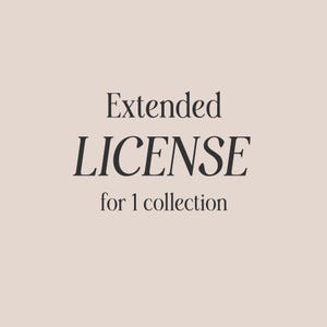 Extended license for 1 collection
