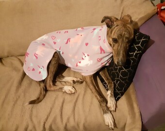 Dog Snood Multi Spot Fleece Whippet Italian Greyhound Etsy