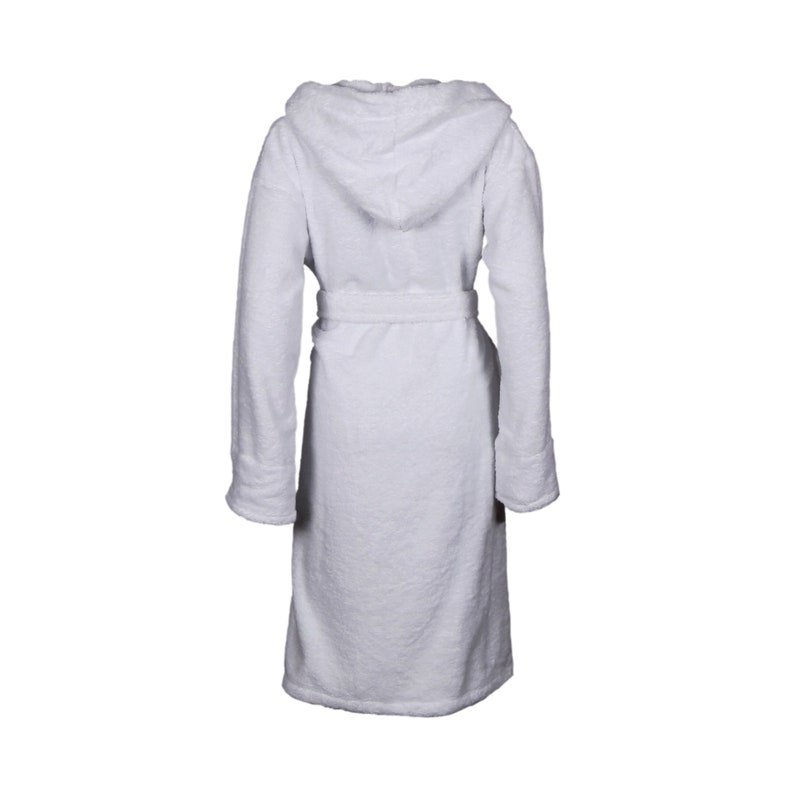 Personalised Cotton Hooded Bathrobe for Men and Women Etsy UK