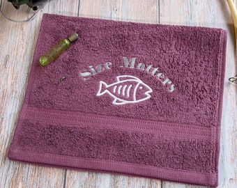 Size Matters Novelty Fishing Towel