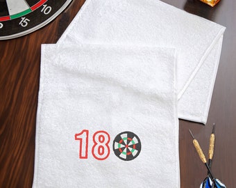 Sports Towel with Darts Logo