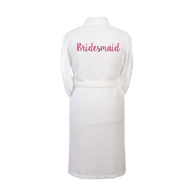 Personalised Bridal Waffle Dressing Gown Etsy UK