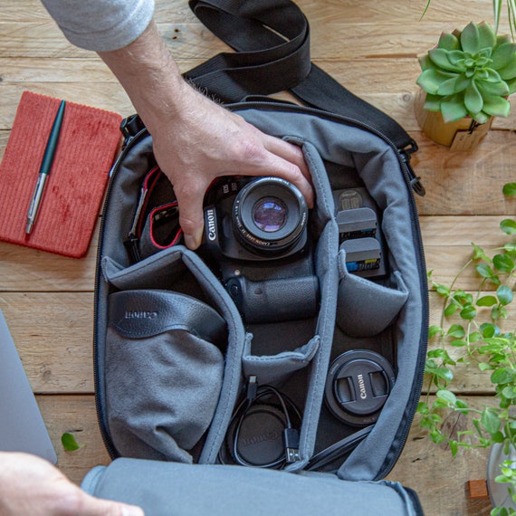 Personalised Camera Organiser Bag Etsy