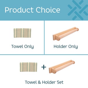 Kitchen Roller Towel or Kitchen Roller Towel Holder image 5