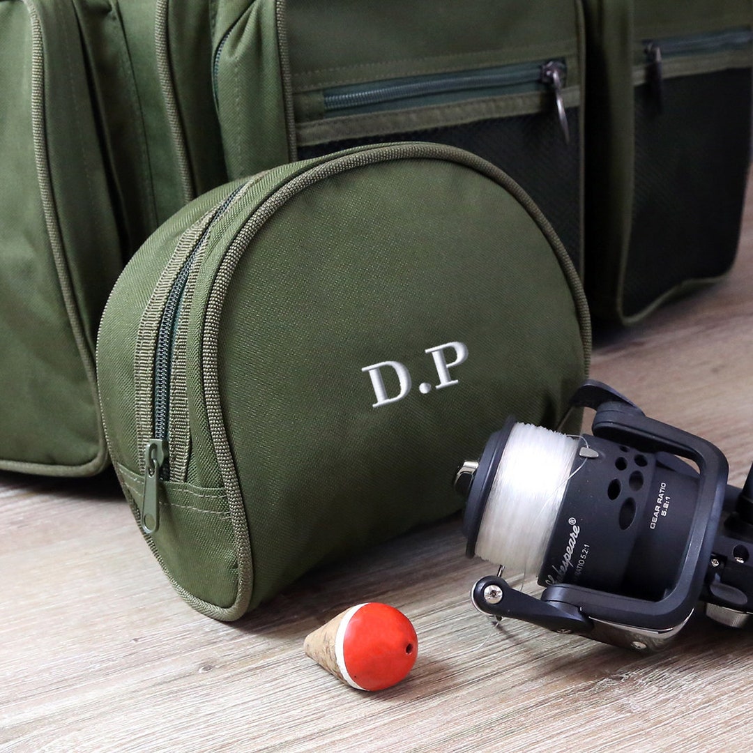 Personalised Fishing Reel Case With Zipper 