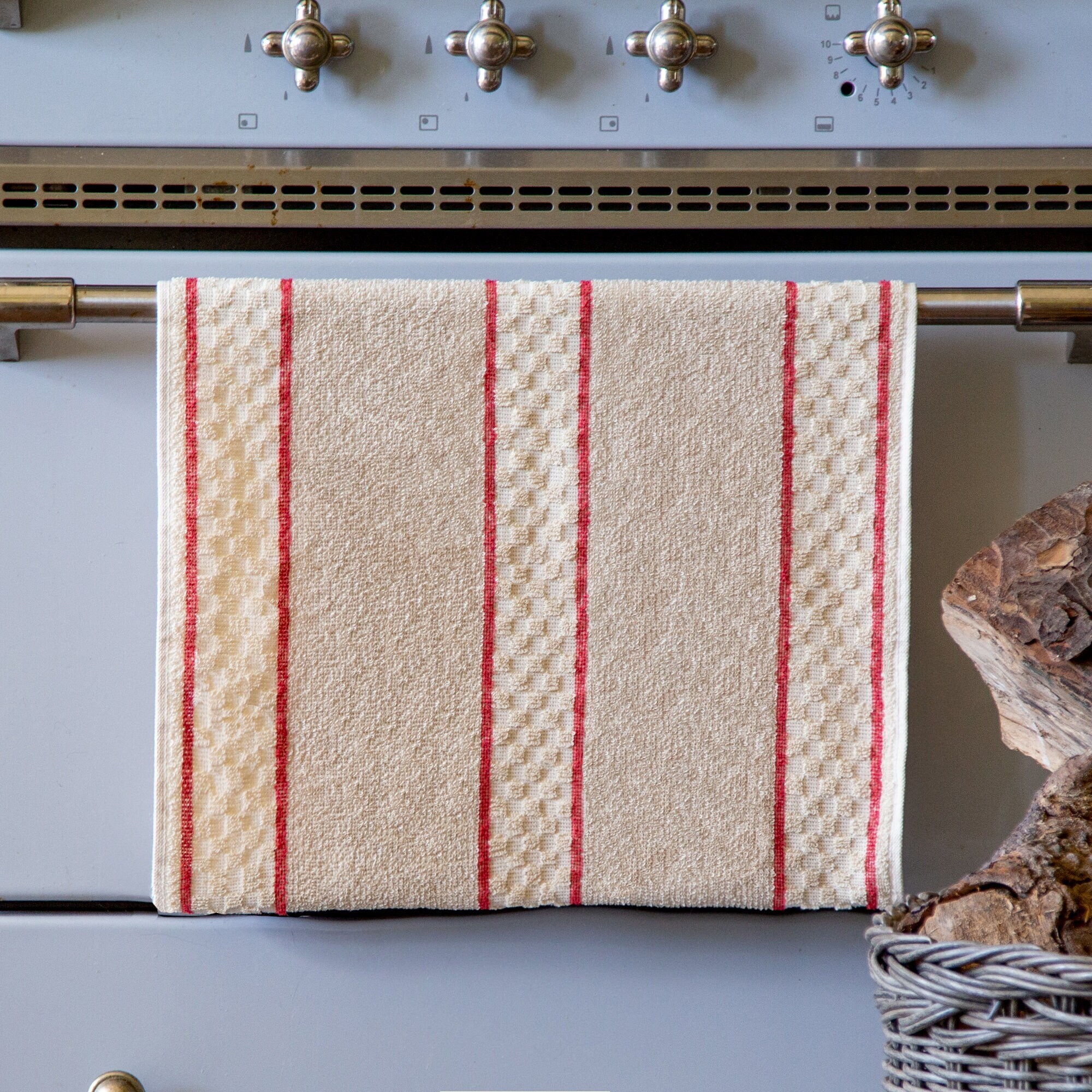 Aga Roller Towel With Poppers Etsy