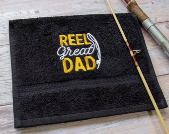 Dad Themed Novelty Fishing Towel