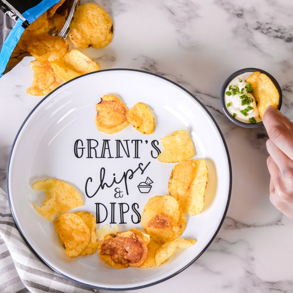 Chip and Dip Bowl Etsy UK