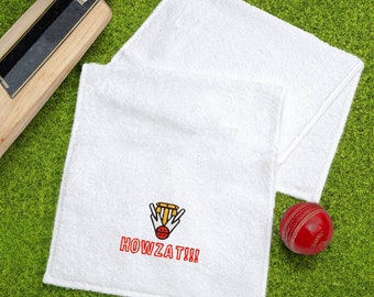 Towel with Cricket Logo