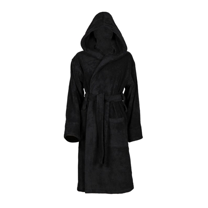 Personalised Cotton Hooded Bathrobe for Men and Women Etsy UK