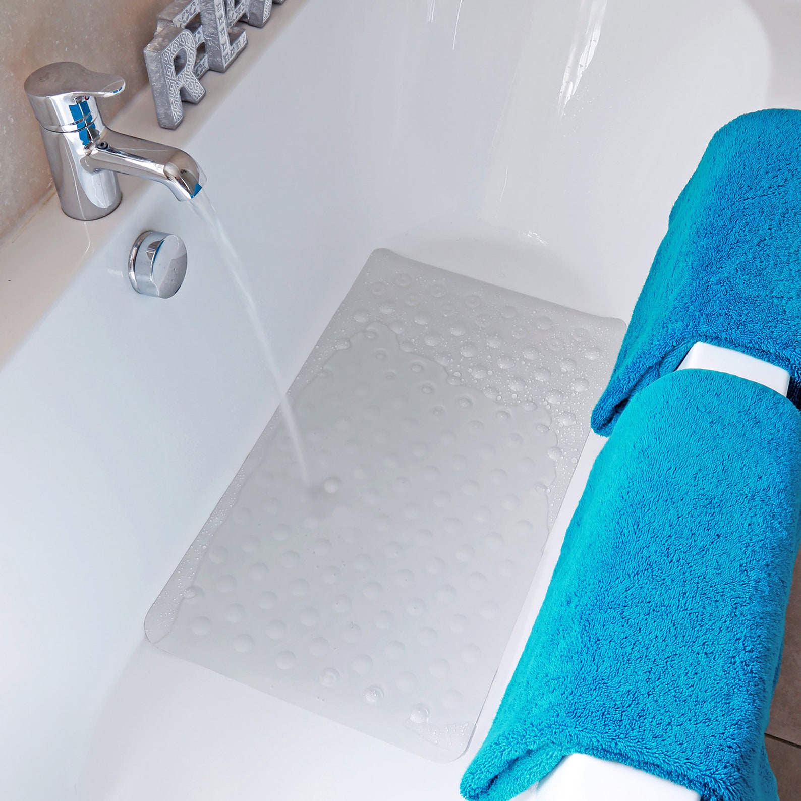 Rubber Bubble Bath Mat Etsy