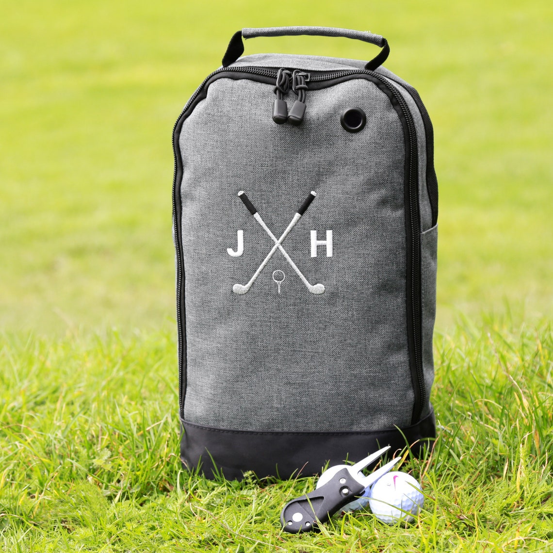 Personalised Golf Shoe Bag Etsy UK