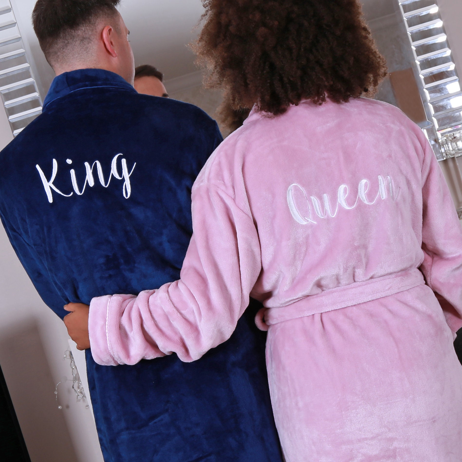 Ultra Soft Royal Dressing Gown, King and Queen Robes - Etsy UK