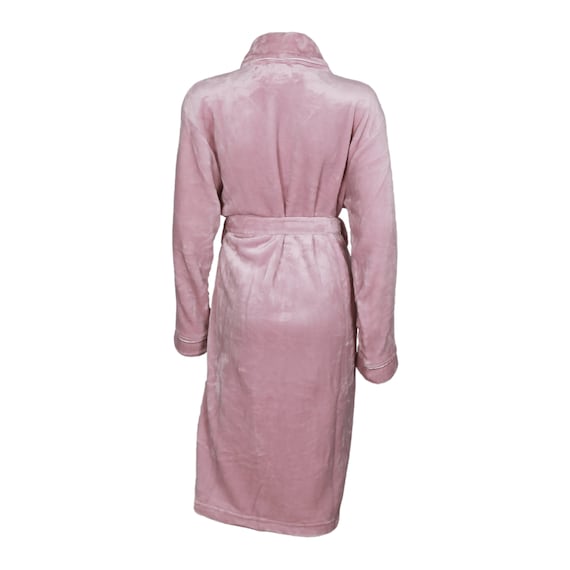 super soft dressing gowns ladies Personalised Supersoft Fleece Gown - Embroider Your Initials thick .fluffy.dressing gown
