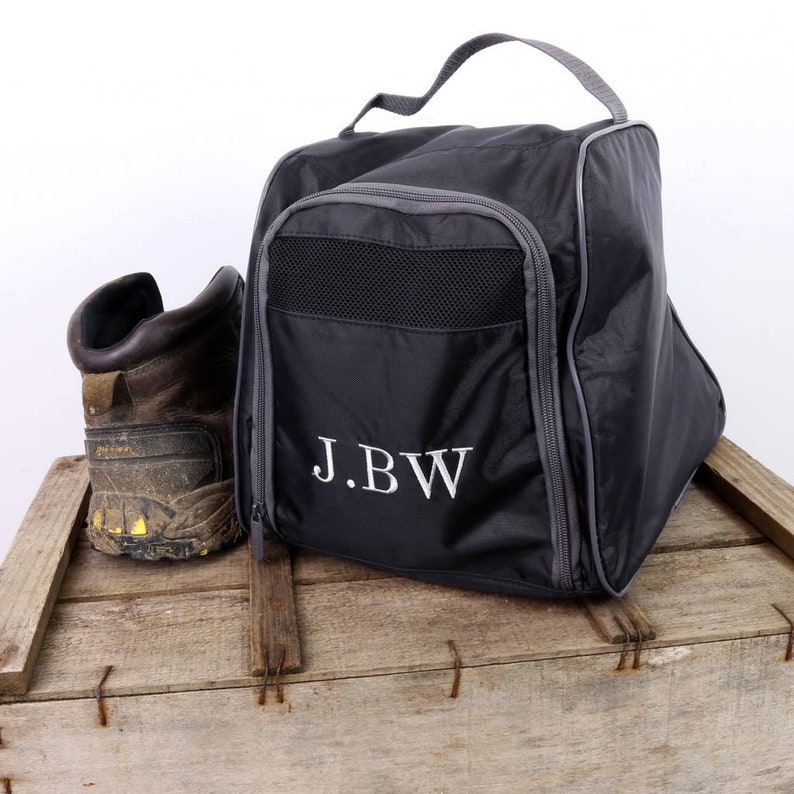Personalised Embroidered Walking Boot Bag