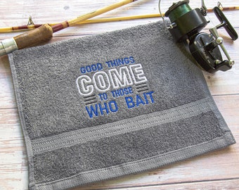 Those Who Bait Novelty Fishing Towel