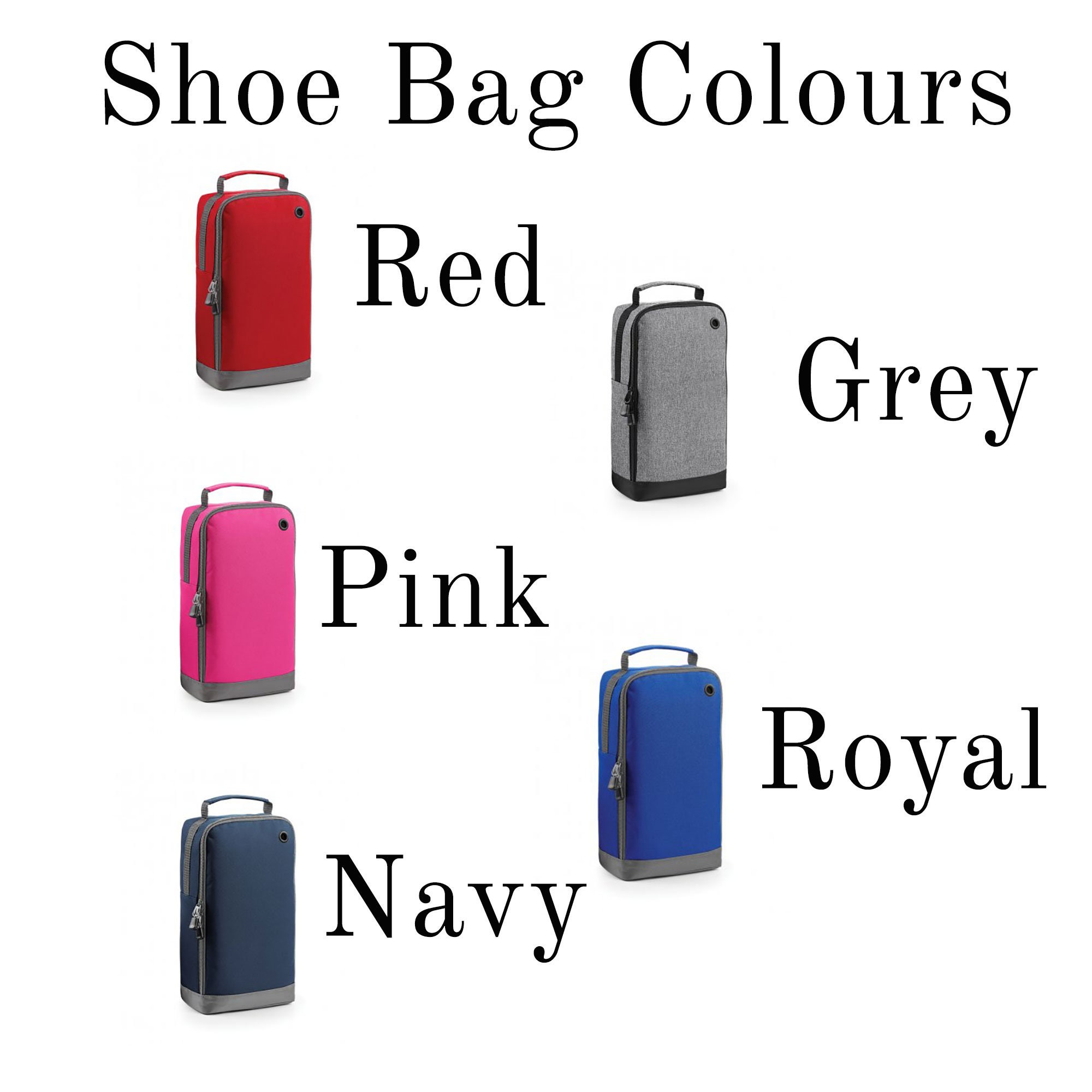 Personalised Golf Shoe Bag Etsy UK
