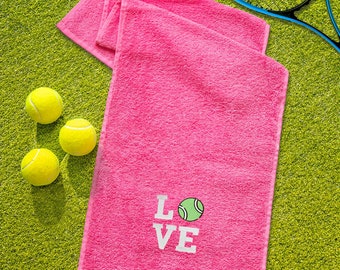 Sports Towel With Tennis Logo