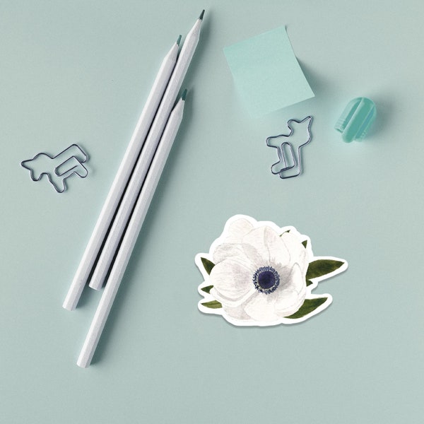 Anemone Flower Sticker