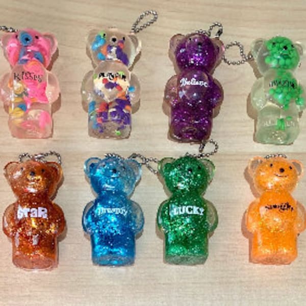 Buy 3 Get 1 Free! Gummy Bear Squeeze Toy Squishy Keychain