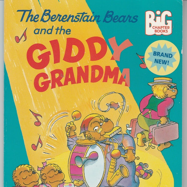 The Berenstain Bears and the Giddy Grandma by Stan & Jan Berenstain - Children's Chapter Book - Paperback