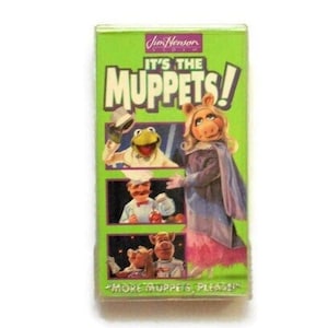 VHS * It's The Muppets! - More Muppets Please! VHS Cassette Cartridge -Jim Henson Video 1993