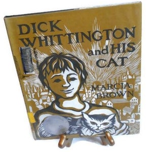 Dick Whittington And His Cats by Marcia Brown * A Child&#39;s Hardback Book 1950