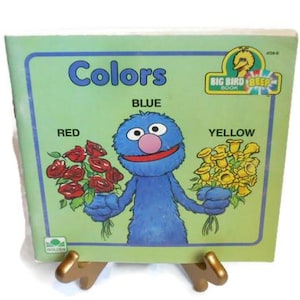 Big Bird&#39;s Beep Book:  Colors * A Golden Book Soft Cover 1989